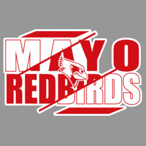 Mayo Redbirds Girls Basketball Design 3 on a - V.I.T. Fleece Crew Design