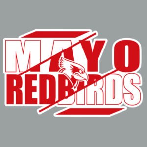 Mayo Redbirds Girls Basketball Design 3 on a - Classics Unisex Cotton Long Sleeve T Shirt Design