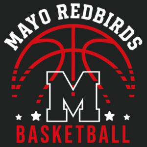 Team Shirt - Mayo Redbirds Girls Basketball on a - PosiCharge ® Competitor Tee Design