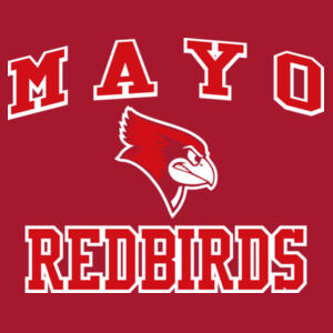 Mayo Redbirds Girls Basketball Design 4 on a - Pocket Cinch Pack Design