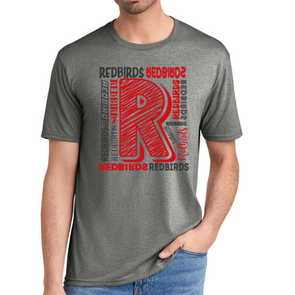 Mayo Redbirds Girls Basketball Design 2 on a - Perfect Tri ® Tee Thumbnail