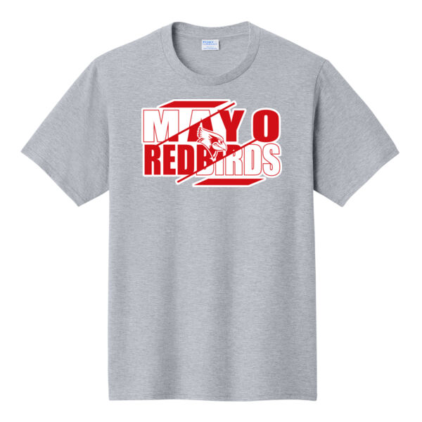 Mayo Redbirds Girls Basketball Design 3 on a - Fan Favorite Tee Thumbnail