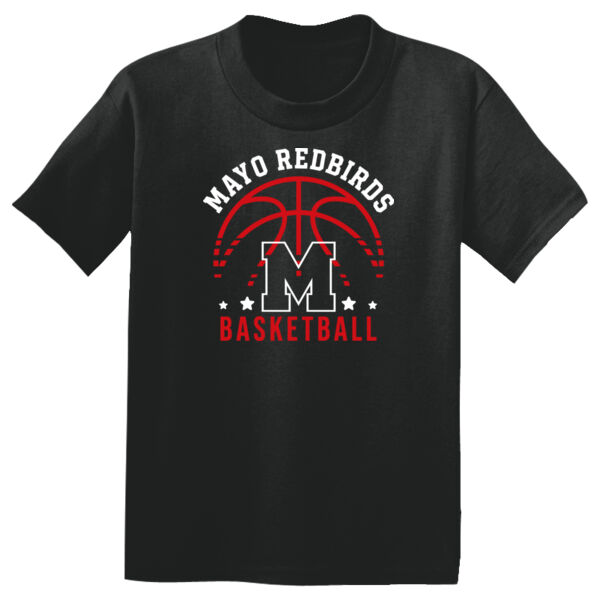 Team Shirt - Mayo Redbirds Girls Basketball on a - Youth PosiCharge ® Competitor Tee Thumbnail