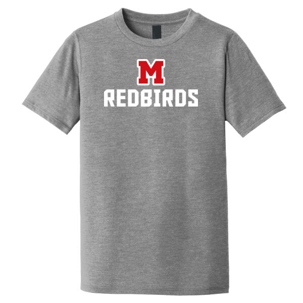 Mayo Redbirds Girls Basketball Design 1 on a - Youth Perfect Tri ® Tee Thumbnail