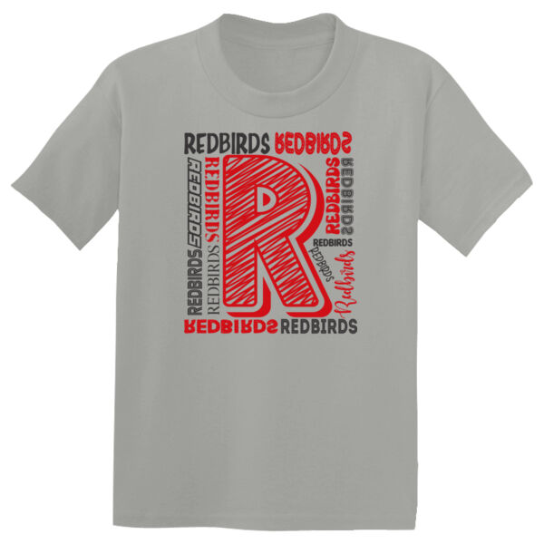 Mayo Redbirds Girls Basketball Design 2 on a  - Youth PosiCharge ® Competitor Tee Thumbnail