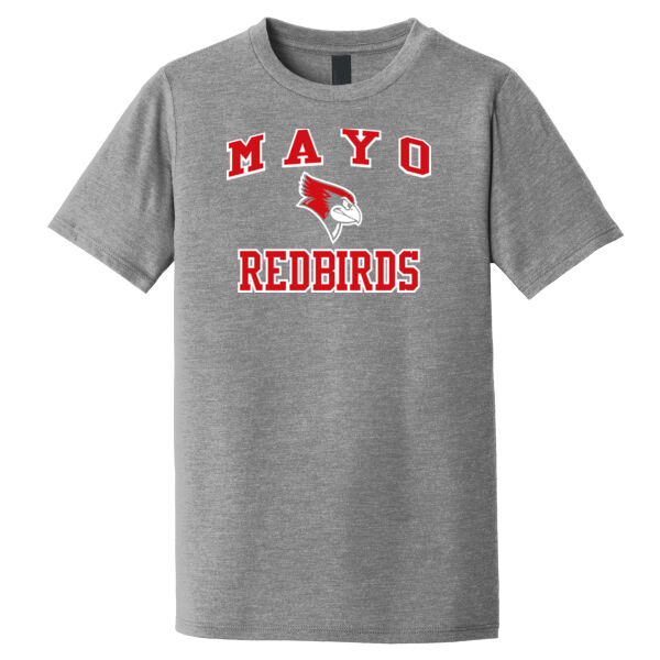 Mayo Redbirds Girls Basketball Design 4 on a - Youth Perfect Tri ® Tee Thumbnail