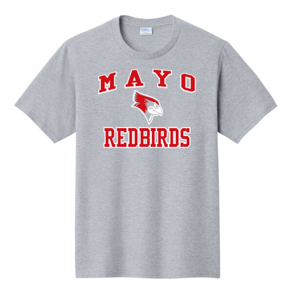 Mayo Redbirds Girls Basketball Design 4 on a - Fan Favorite Tee Thumbnail