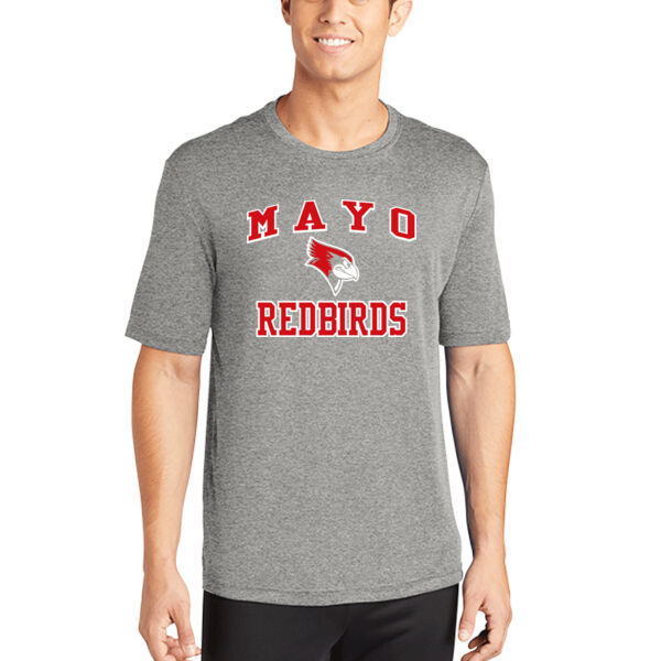 Mayo Redbirds Girls Basketball Design 4 on a - PosiCharge ® Competitor Tee Thumbnail